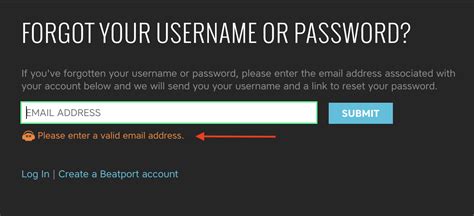 I Forgot My Username and/or Password. .